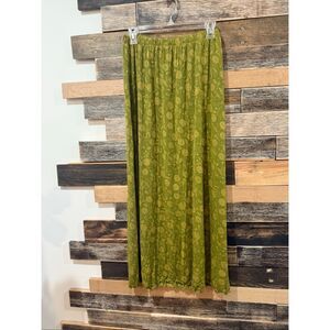 Gudrun Sjoden colorful boho lagenlook skirt size Medium